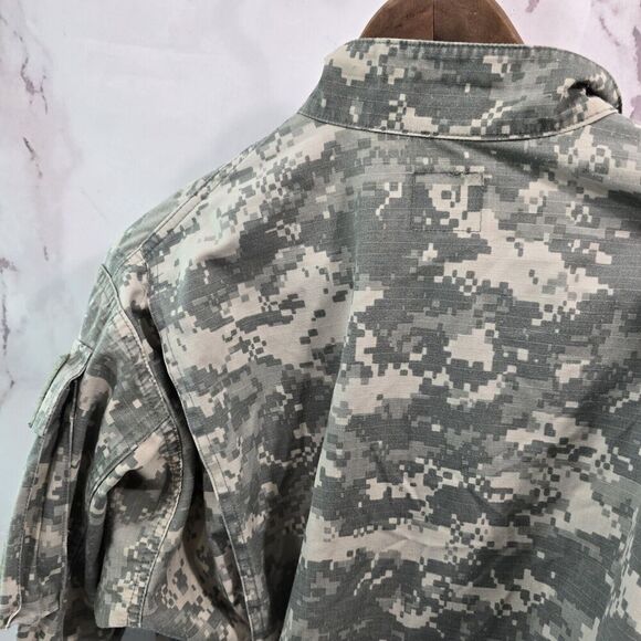Army Jacket Mens Small Short Digital Camo Desert Top Shirt Military Air Force - Picture 6 of 11